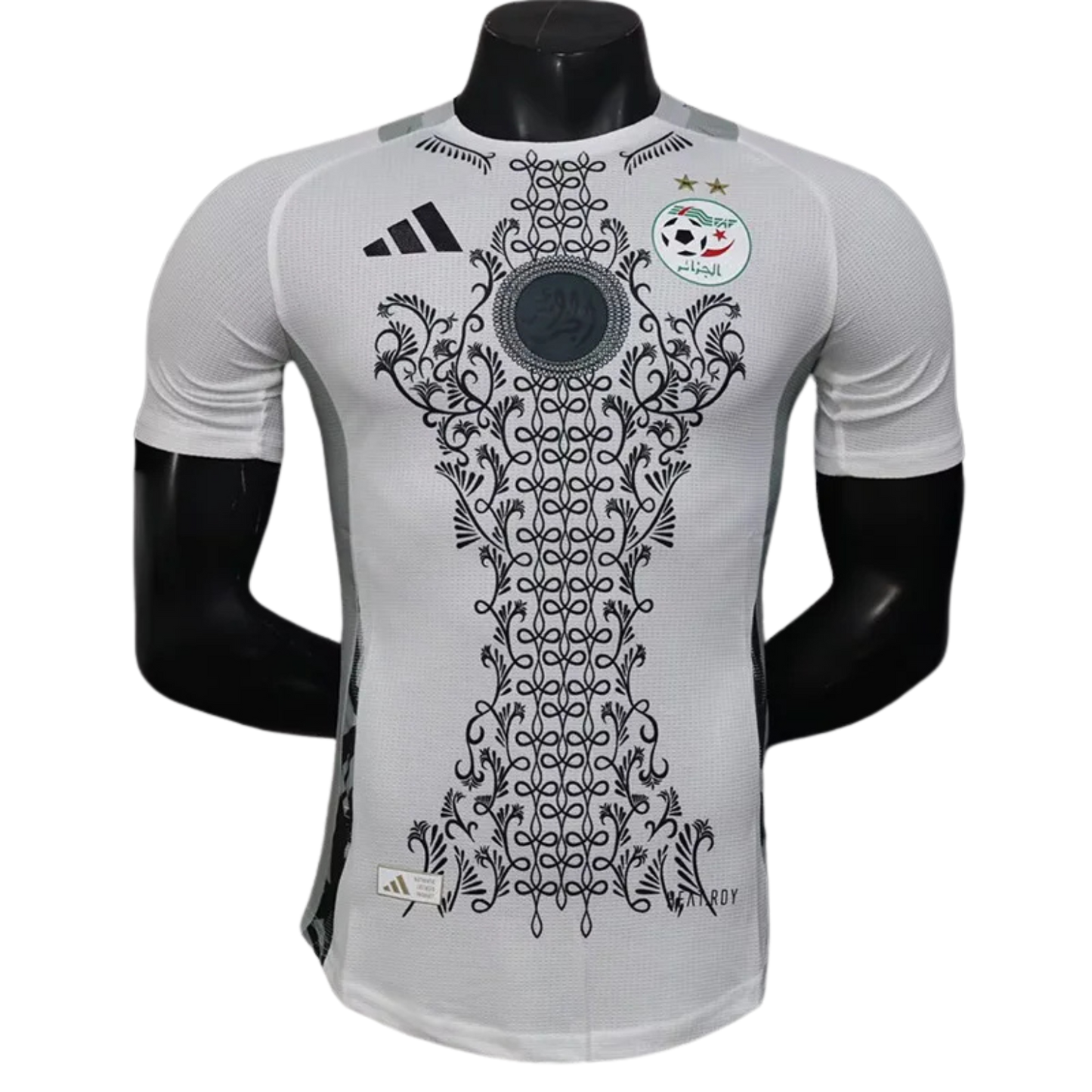 Algeria White And Black Jersey 2025
