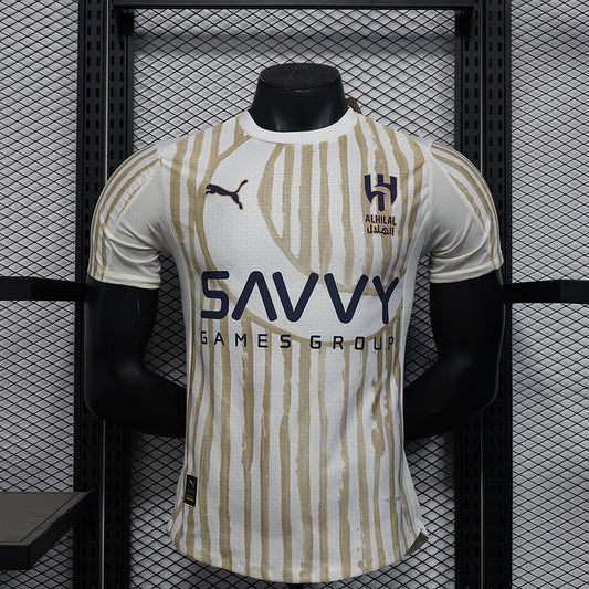 Al Hilal White-Beige Special Ramadan 2025-26 Jersey