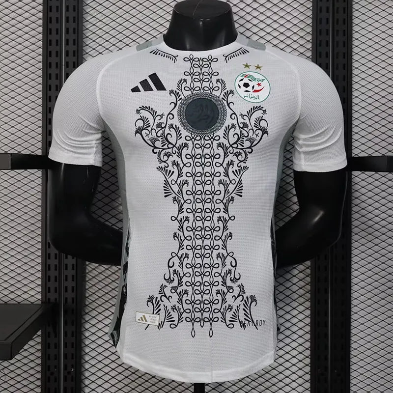 Algeria White And Black Jersey 2025