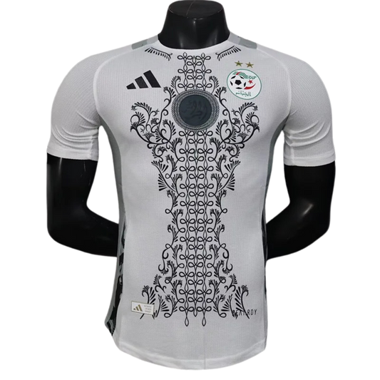 Algeria White And Black Jersey 2025