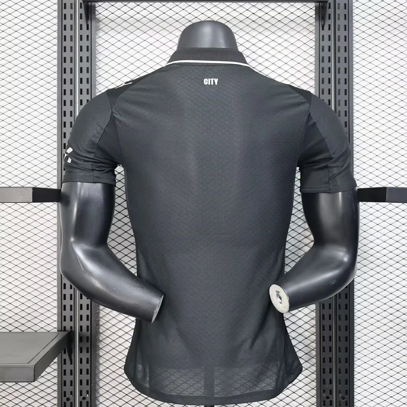 Manchester City 2025-26 Away Jersey – All-Black Classic
