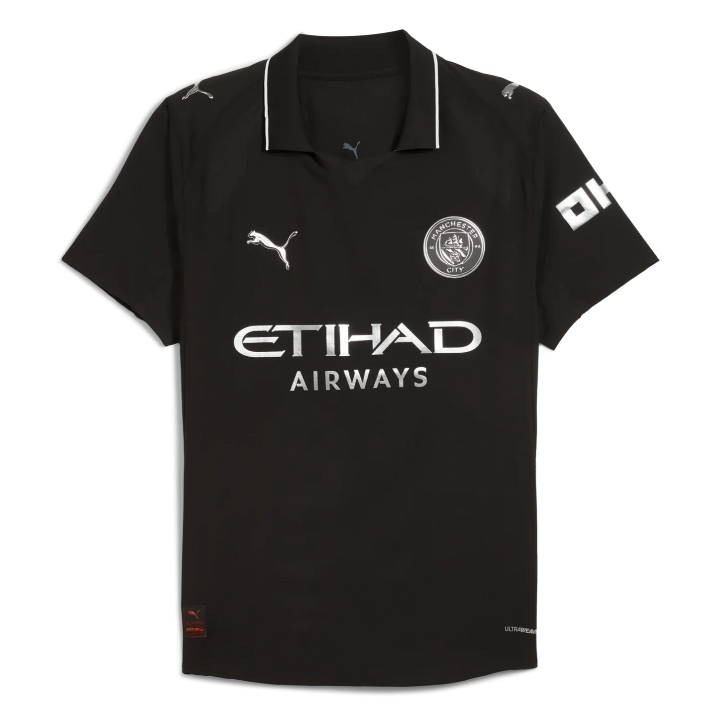 Manchester City 2025-26 Away Jersey – All-Black Classic