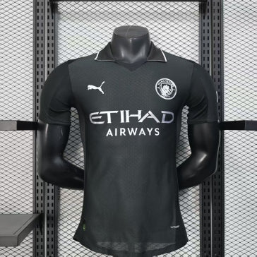 Manchester City 2025-26 Away Jersey – All-Black Classic