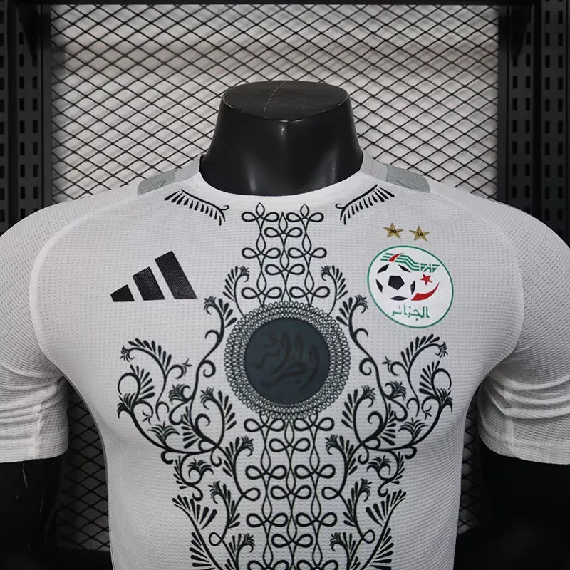 Algeria White And Black Jersey 2025