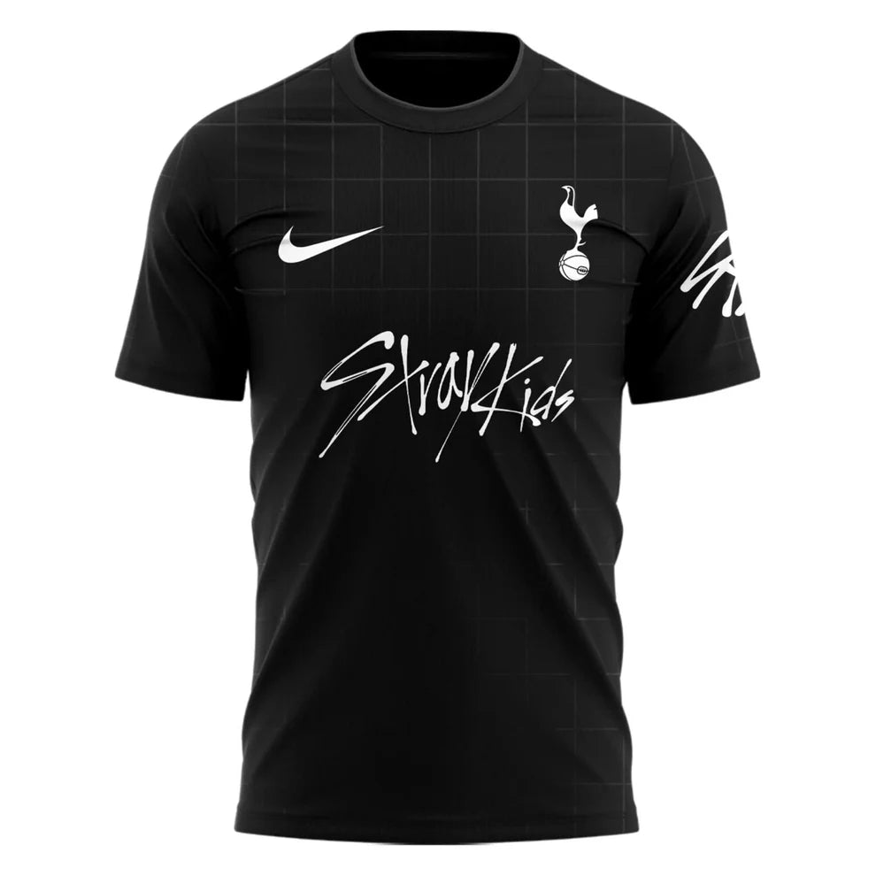 Limited Edition Tottenham Hotspur x Stray Kids Show Black T-Shirt